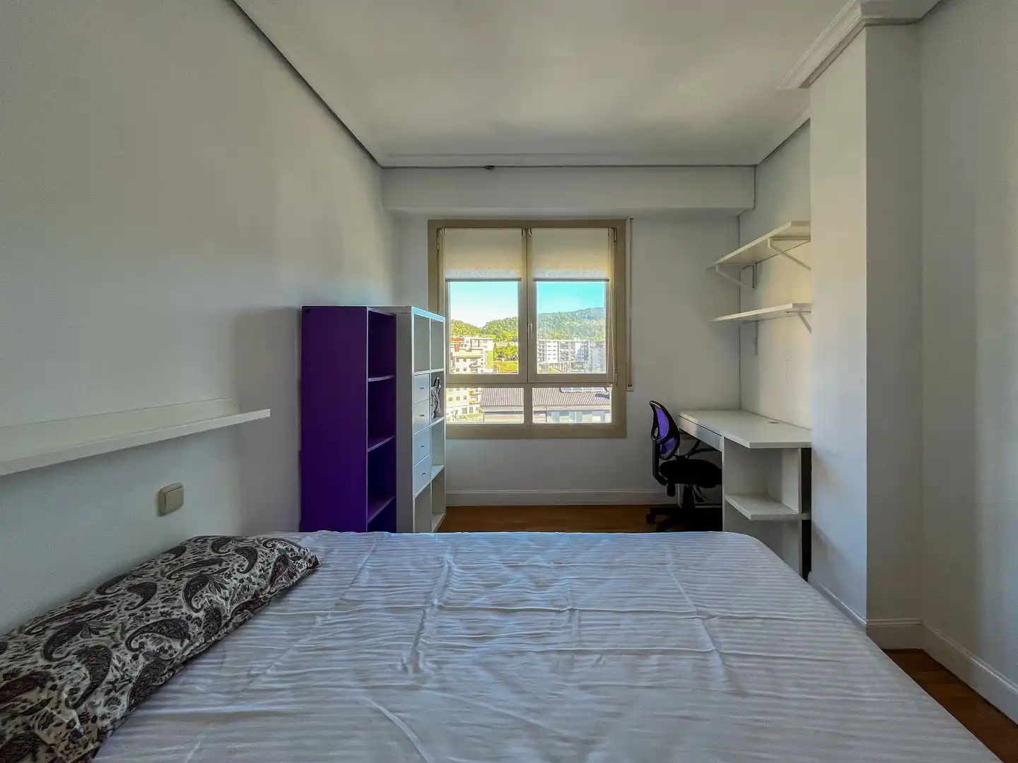 Schlafzimmer von Wohnung zur Miete in Urnieta mit Heizung, Terrasse und Möbliert