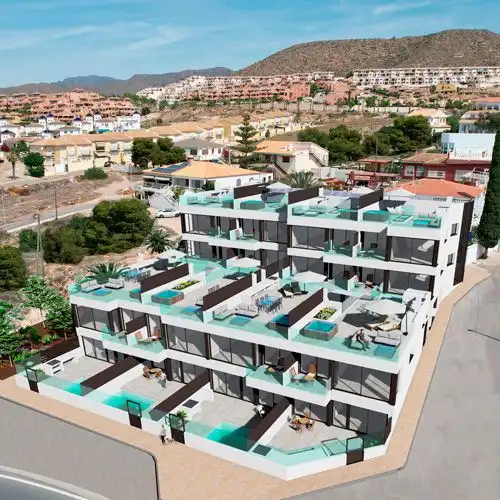 Vista exterior de Dúplex en venda en Cartagena amb Terrassa i Balcó
