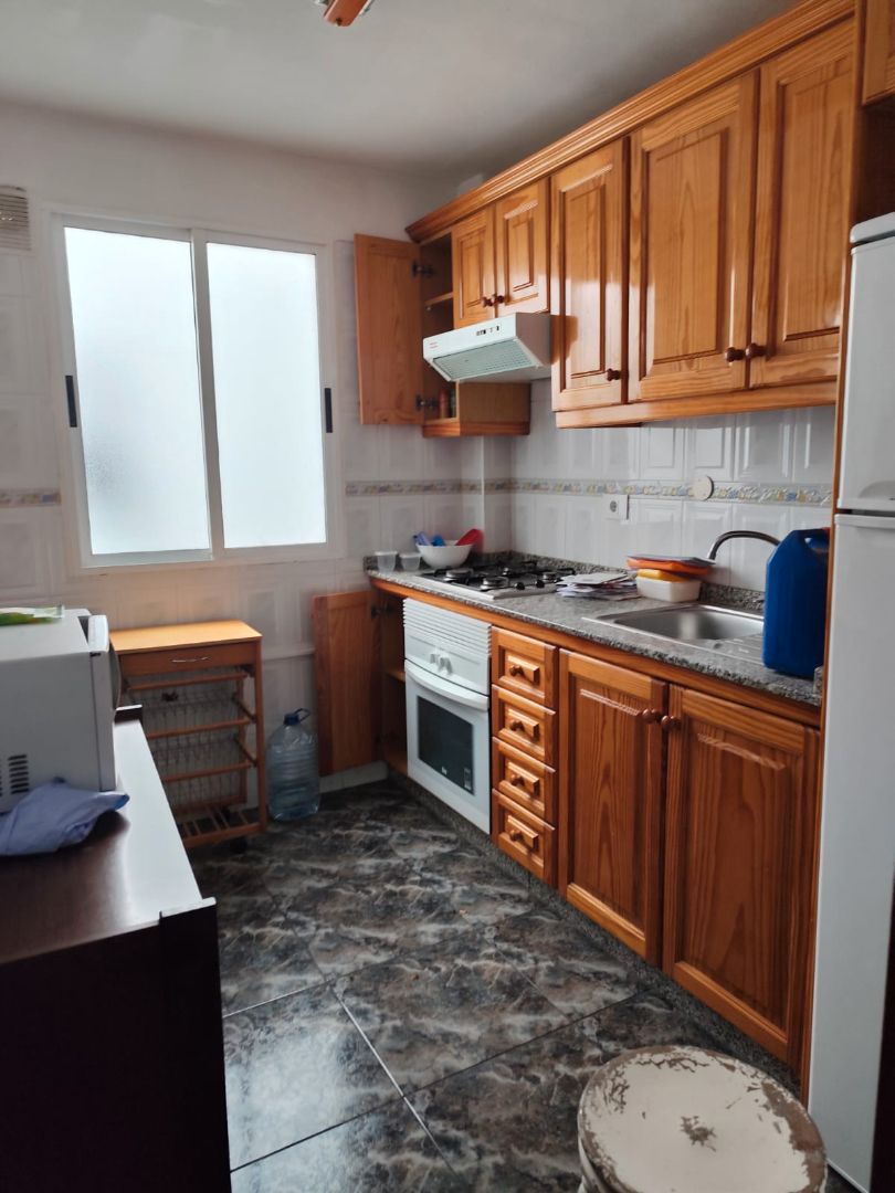 Kitchen of Flat to rent in San Cristóbal de la Laguna  with Furnished, Oven and Washing machine