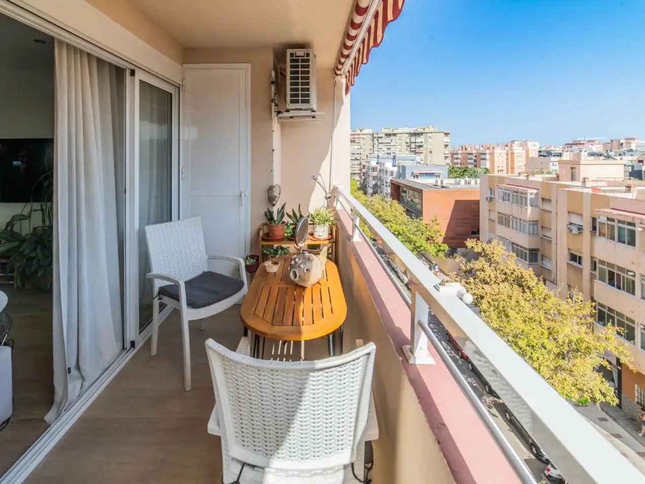 Balcony of Flat for sale in Málaga Capital  with Air Conditioner, Terrace and Balcony