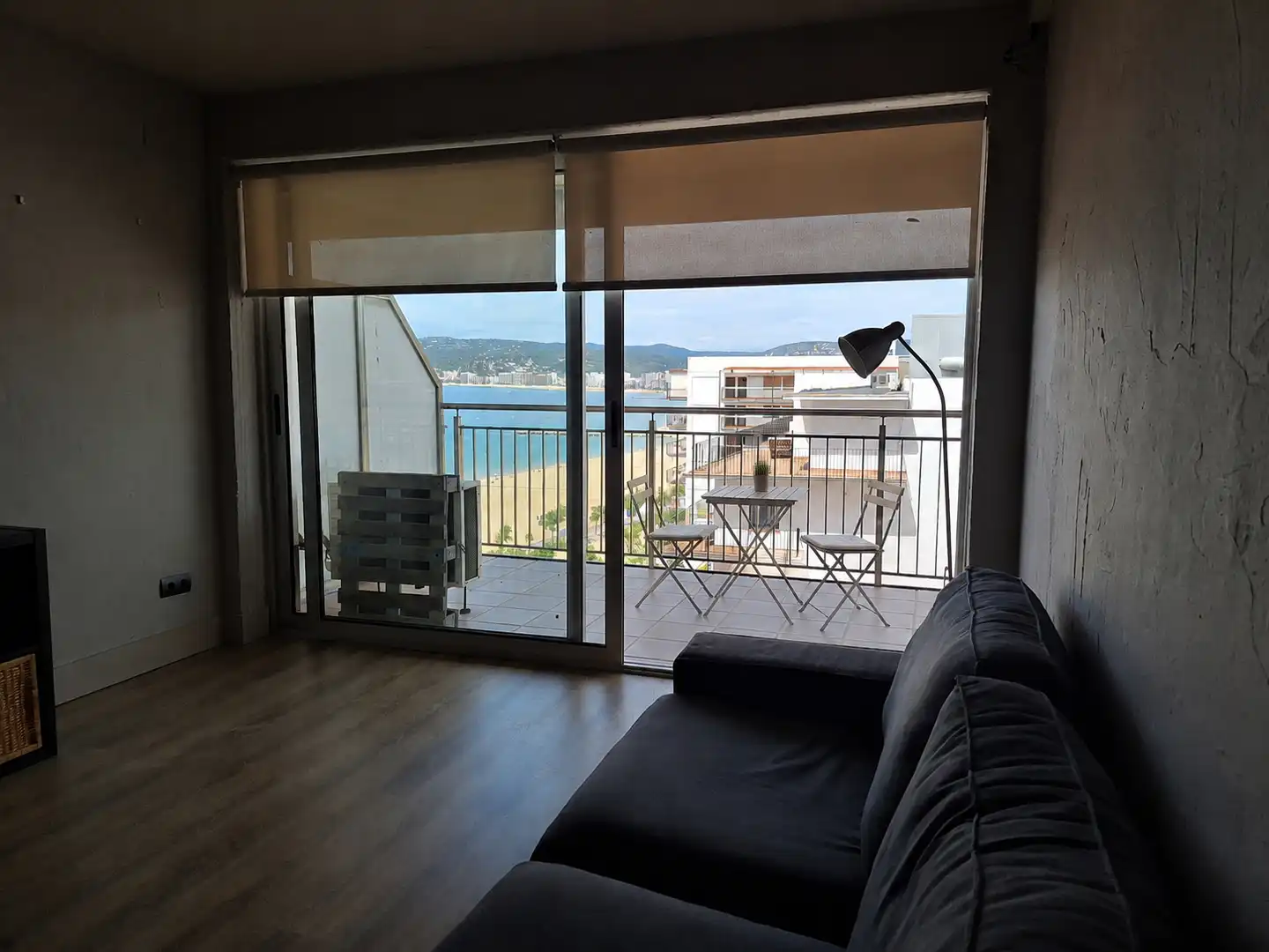 Terraza de Apartamento de alquiler en Palamós con Aire acondicionado, Terraza y Amueblado
