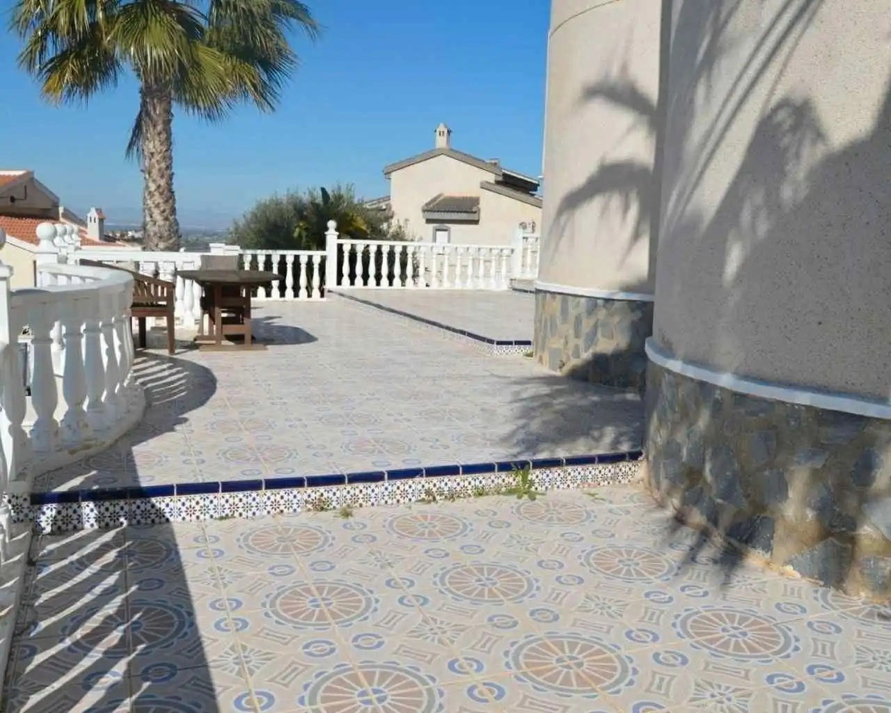 Terraza de Casa o chalet en venta en Rojales con Calefacción, Jardín privado y Piscina