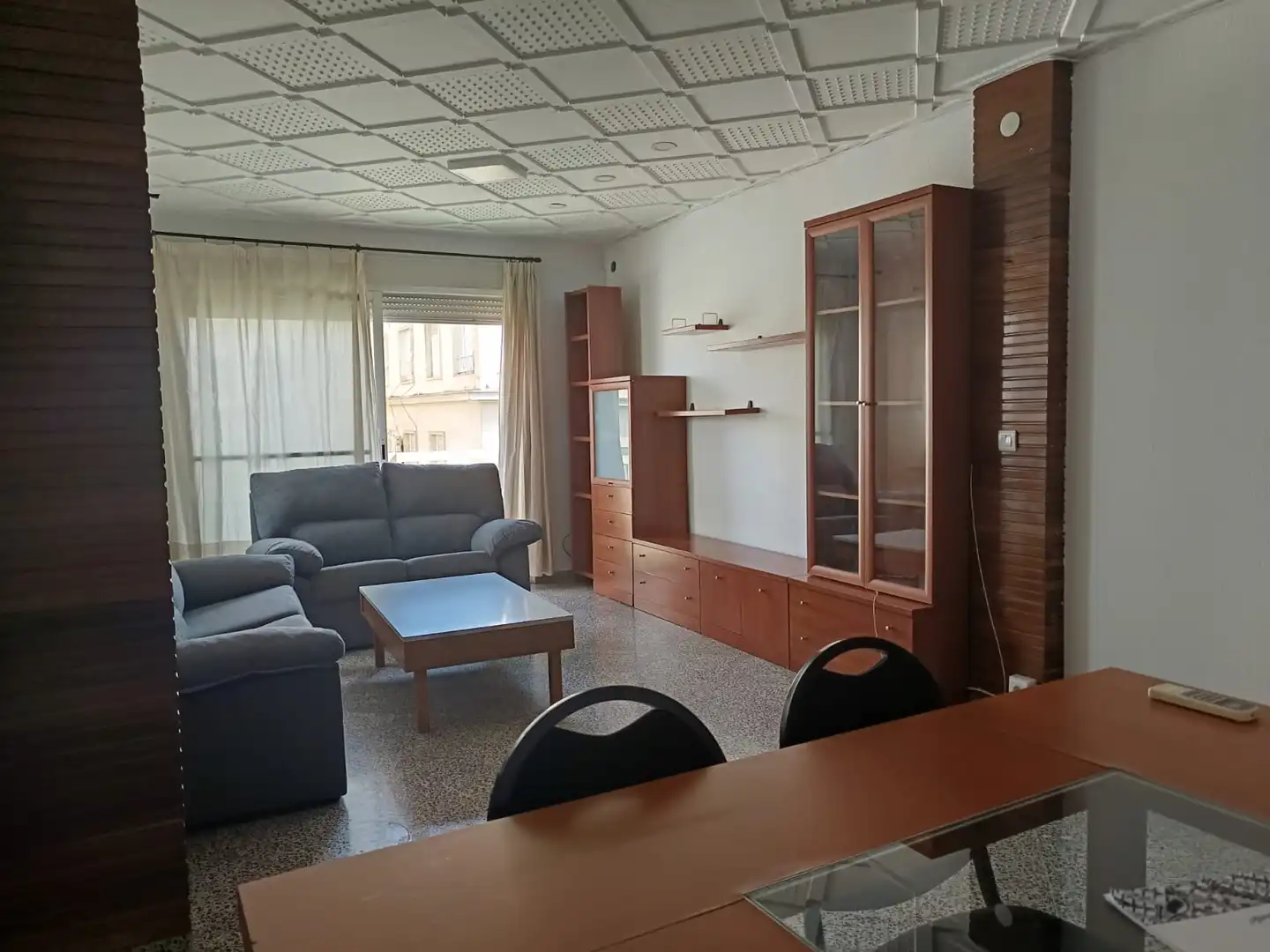 Living room of Attic for rent in Granada  with Air Conditioner, Heating and Terrace