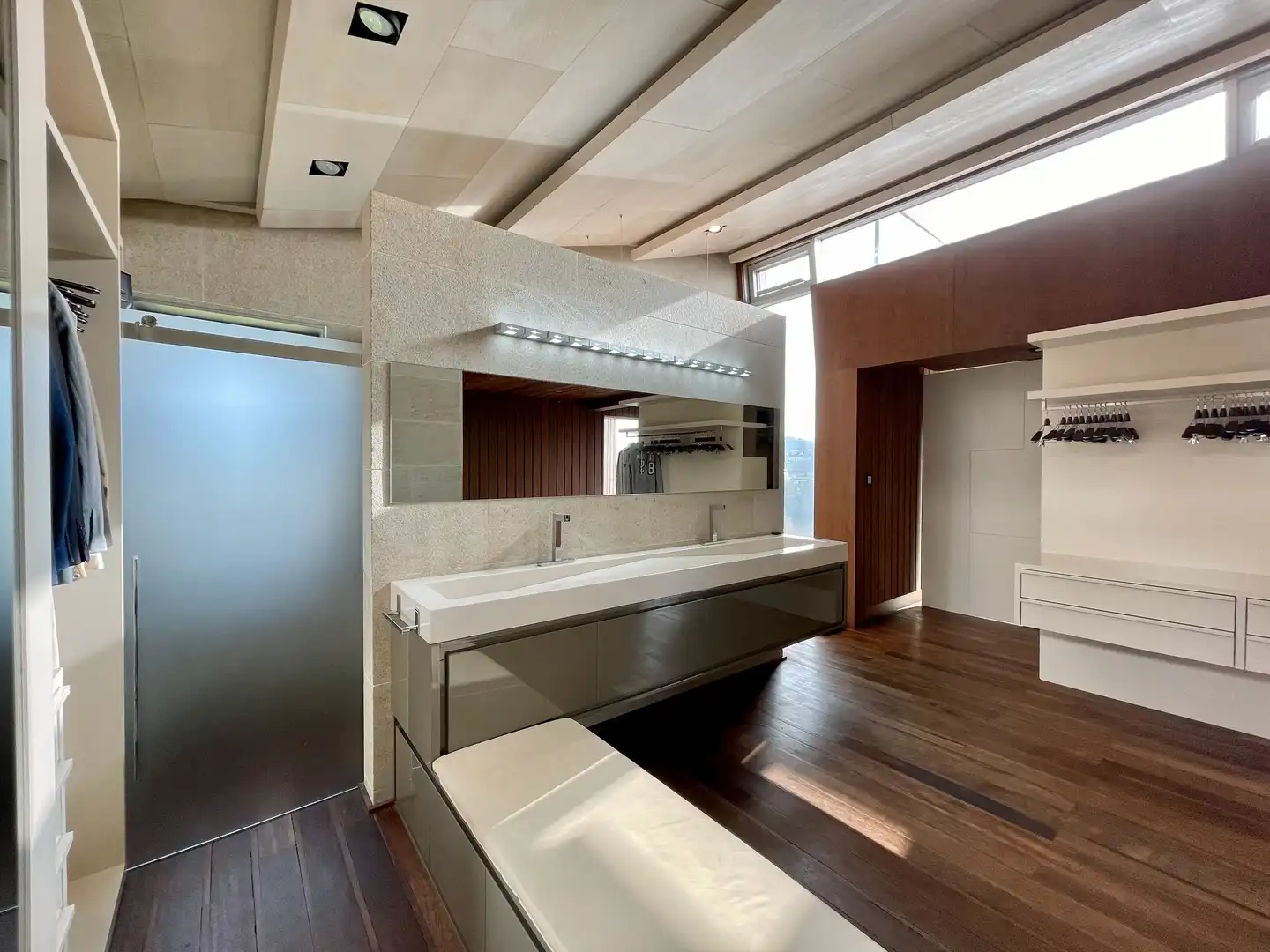 Bathroom of Houses for rent in Vilaboa  with Private garden, Parquet flooring and Terrace