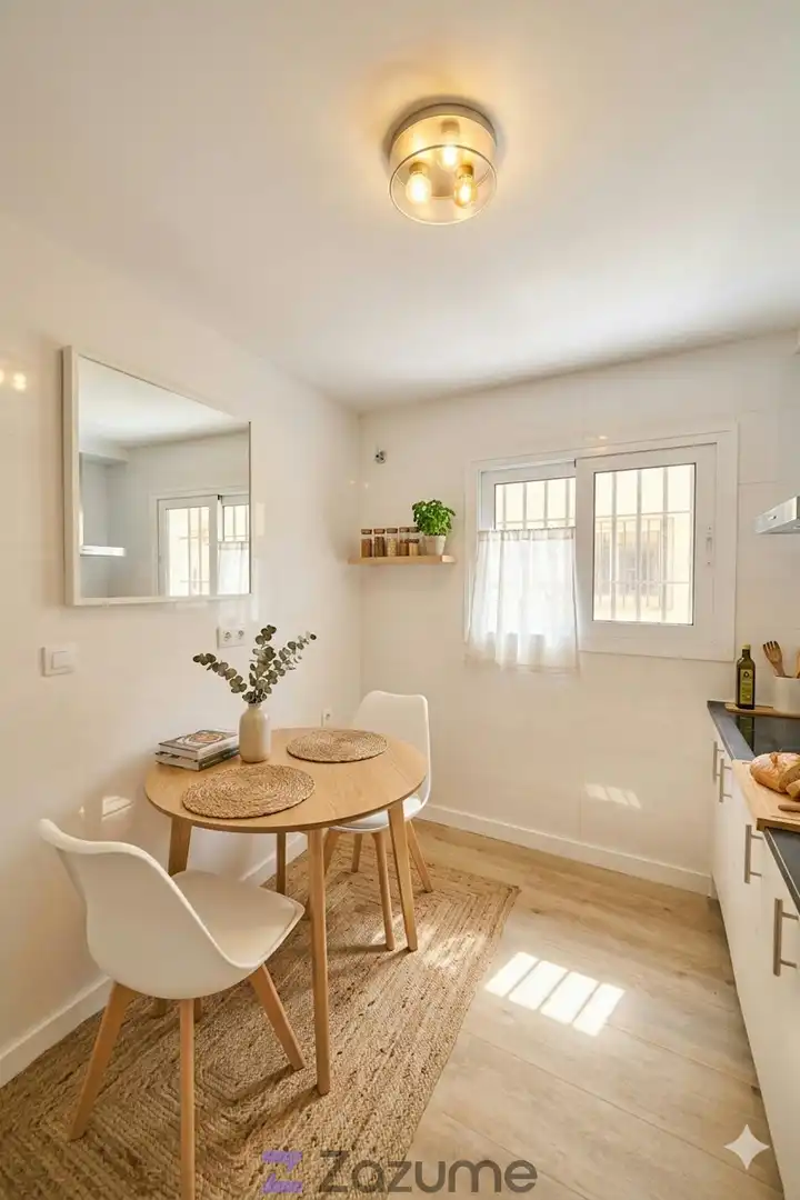 Dining room of Flat for rent in Cenes de la Vega  with Air Conditioner, Heating and Private garden