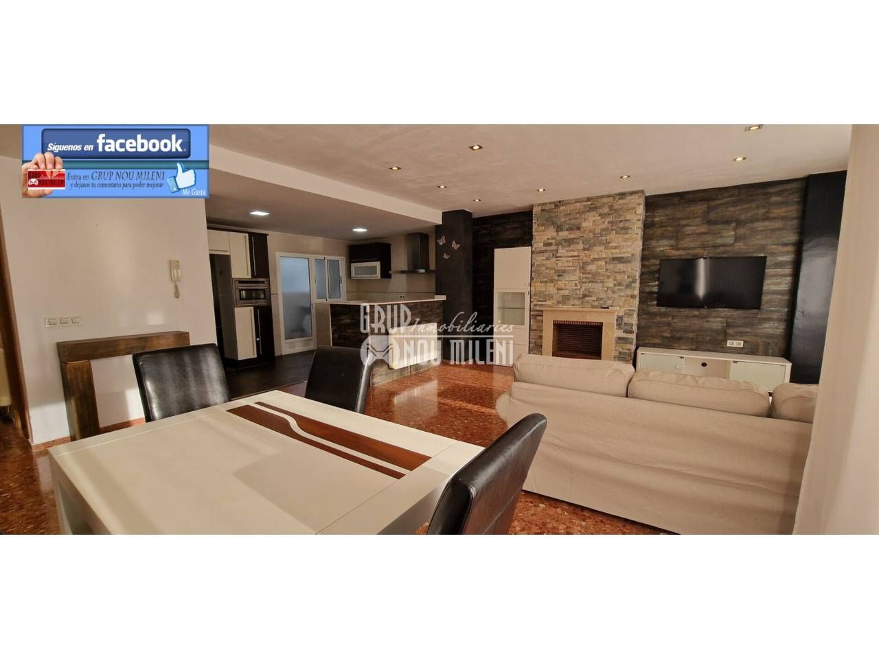 Living room of Flat for sale in Albal  with Air Conditioner, Heating and Furnished