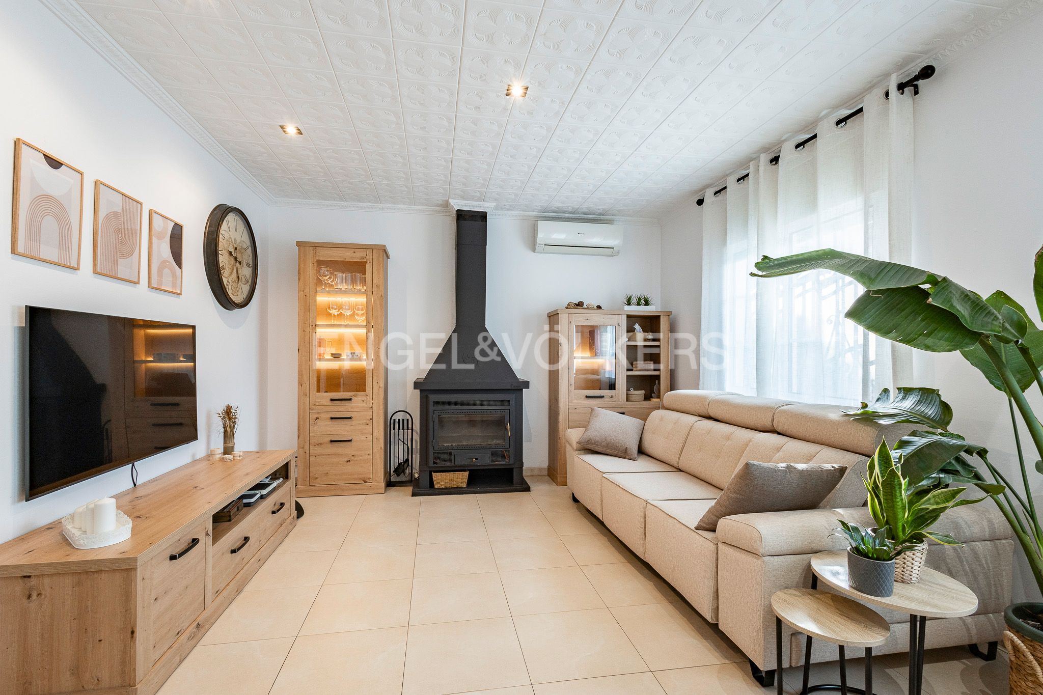 Living room of House or chalet for sale in Abrera  with Air Conditioner, Heating and Private garden