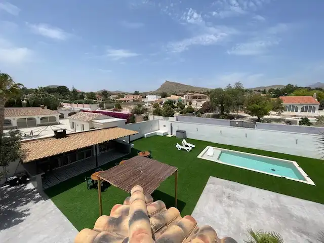 Exterior view of Houses for rent in Alicante / Alacant  with Air Conditioner, Heating and Private garden