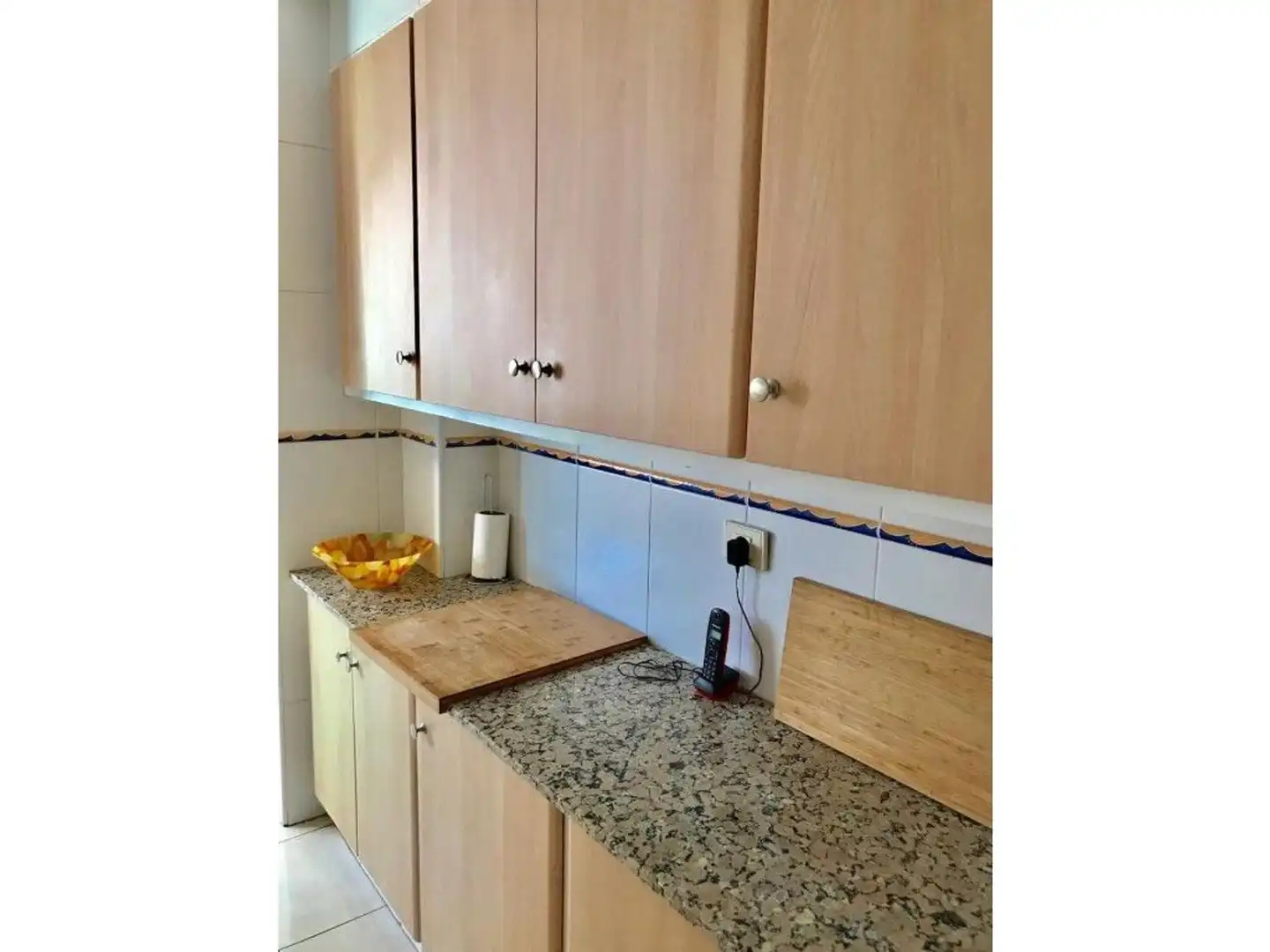 Kitchen of Flat for rent in Castellón de la Plana / Castelló de la Plana  with Private garden, Terrace and Furnished