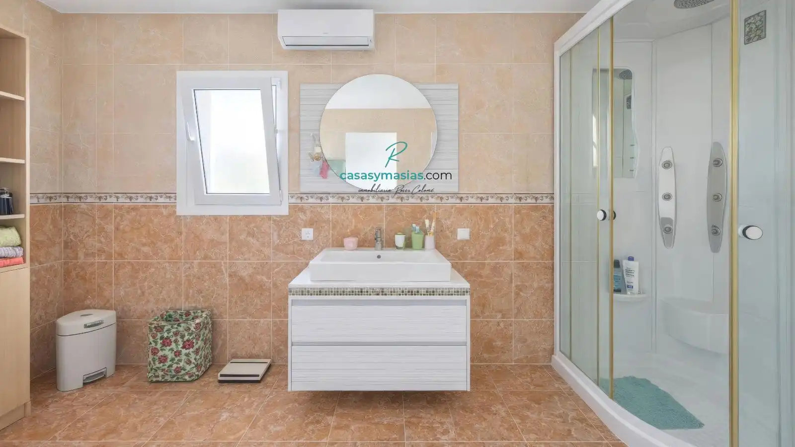 Baño de Casa o chalet en venta en Cunit con Aire acondicionado, Calefacción y Piscina