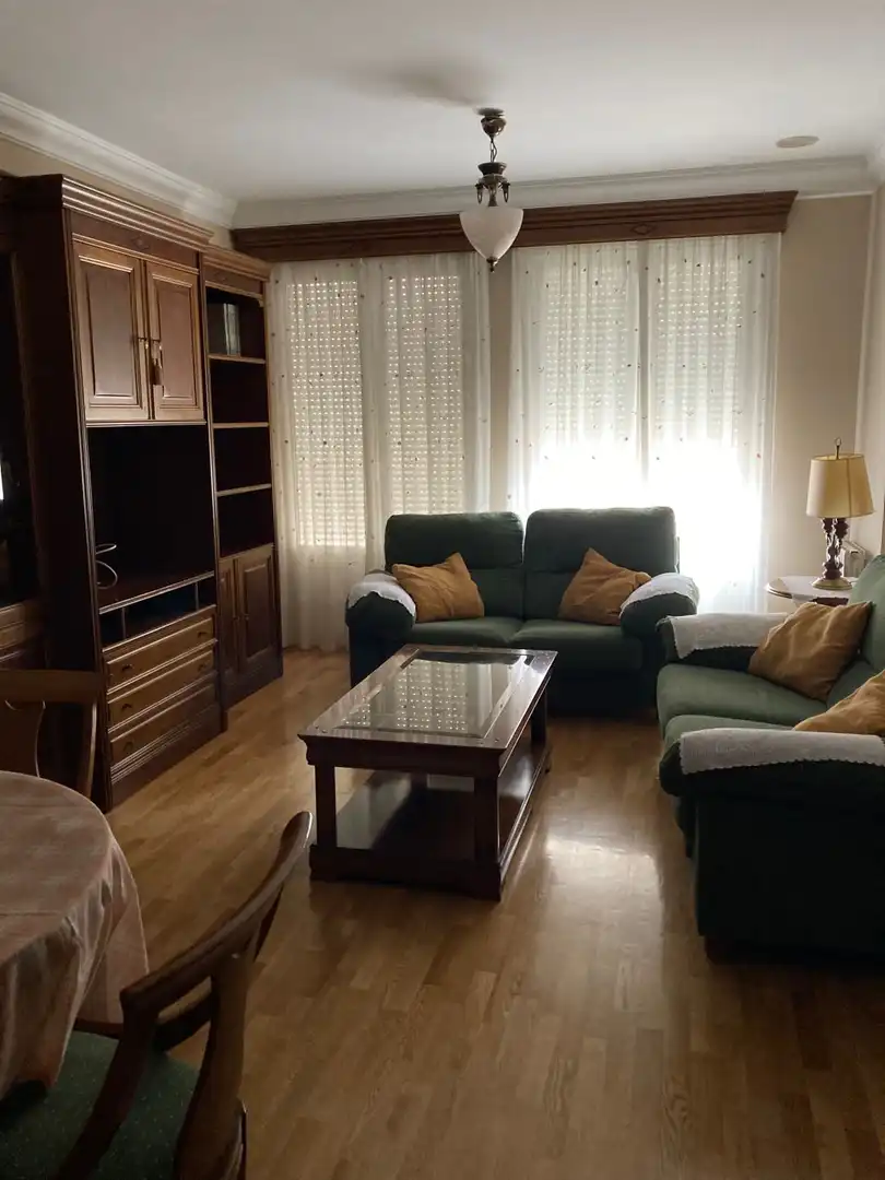 Sala d'estar de Pis de lloguer en Villarrobledo amb Aire condicionat, Calefacció i Parquet