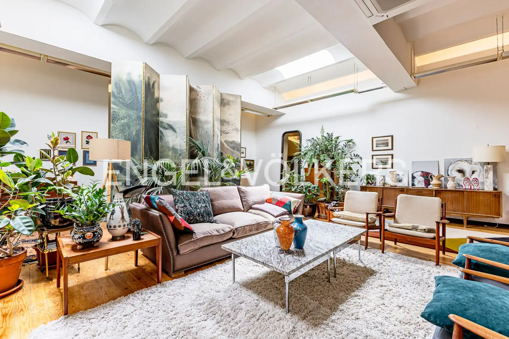 Sala d'estar de Loft en venda en El Prat de Llobregat amb Aire condicionat, Calefacció i Moblat