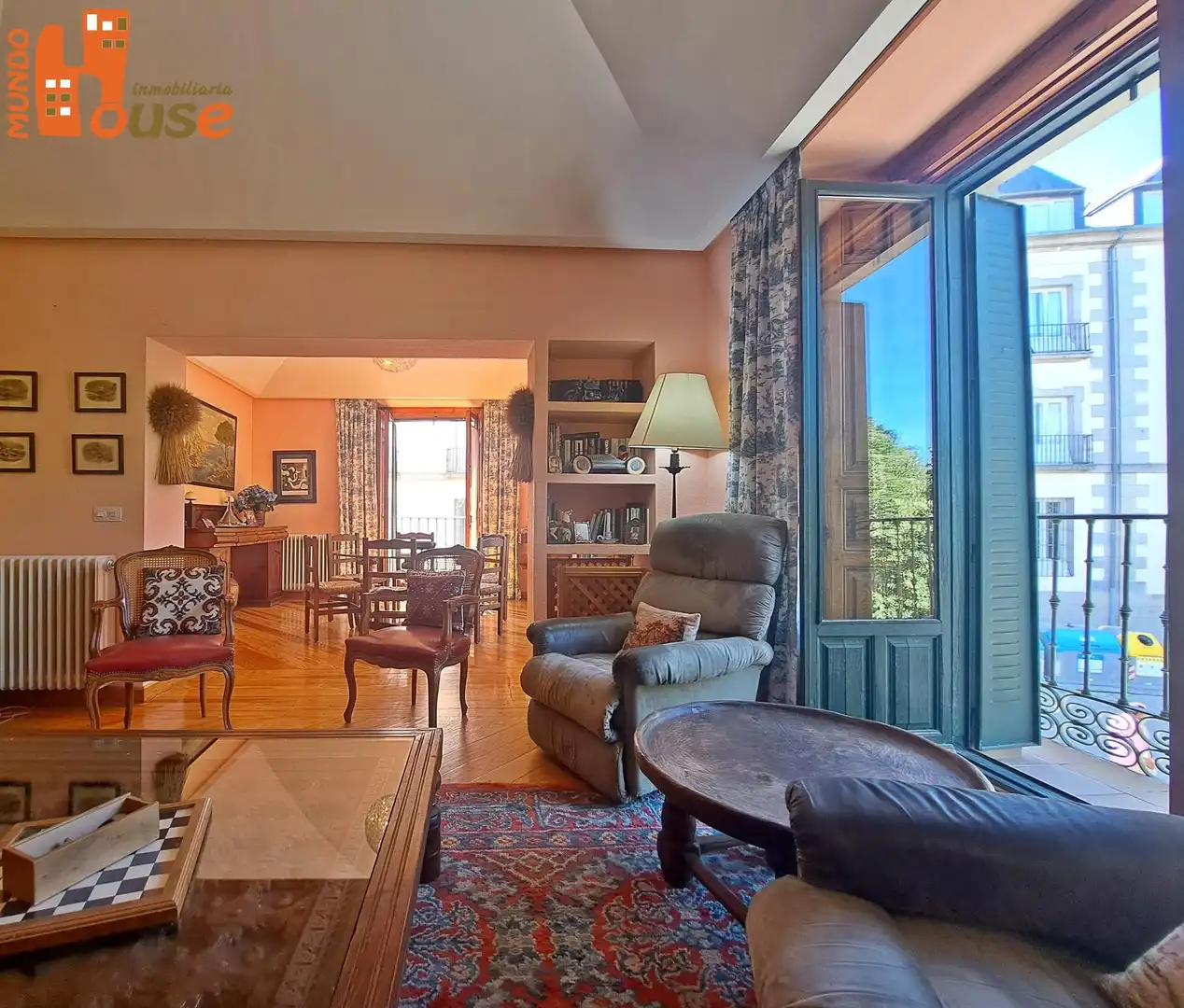 Wohnzimmer von Wohnung zum Verkauf in Real Sitio de San Ildefonso mit Heizung und Balkon