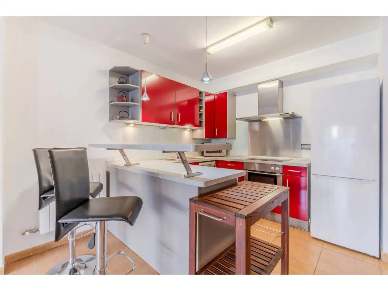 Cocina de Piso en venta en Cassà de la Selva con Aire acondicionado, Calefacción y Terraza