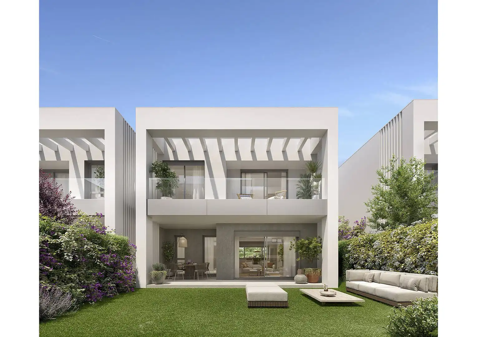 Terrassa de Casa o xalet en venda en Marbella amb Aire condicionat, Jardí privat i Terrassa