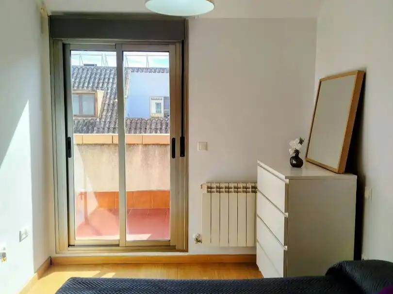 Terrasse von Maisonette zur Miete in Ciudad Real Capital mit Klimaanlage, Terrasse und Balkon