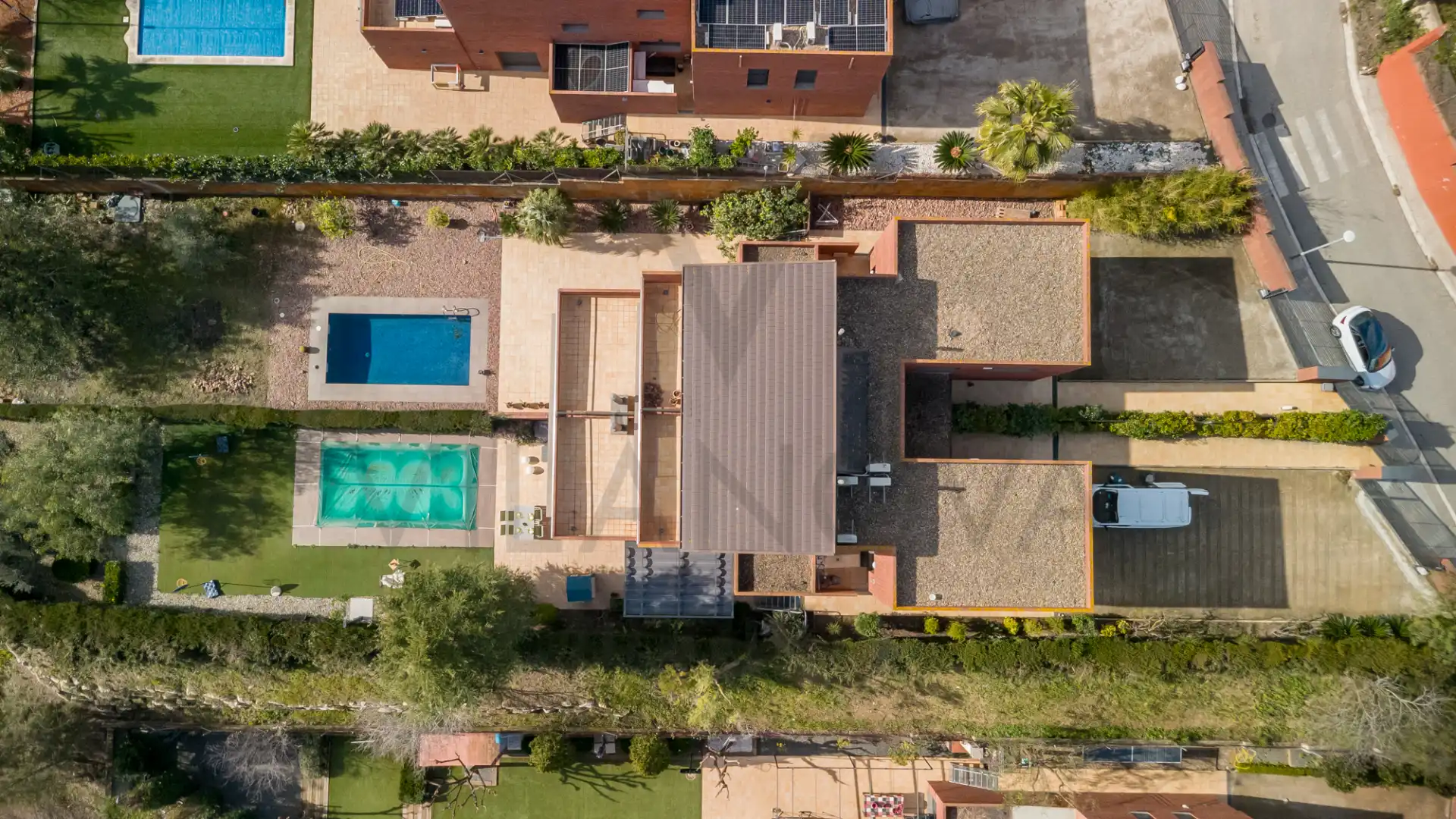 Vista exterior de Casa adosada en venda en Castellvell del Camp amb Aire condicionat, Calefacció i Jardí privat