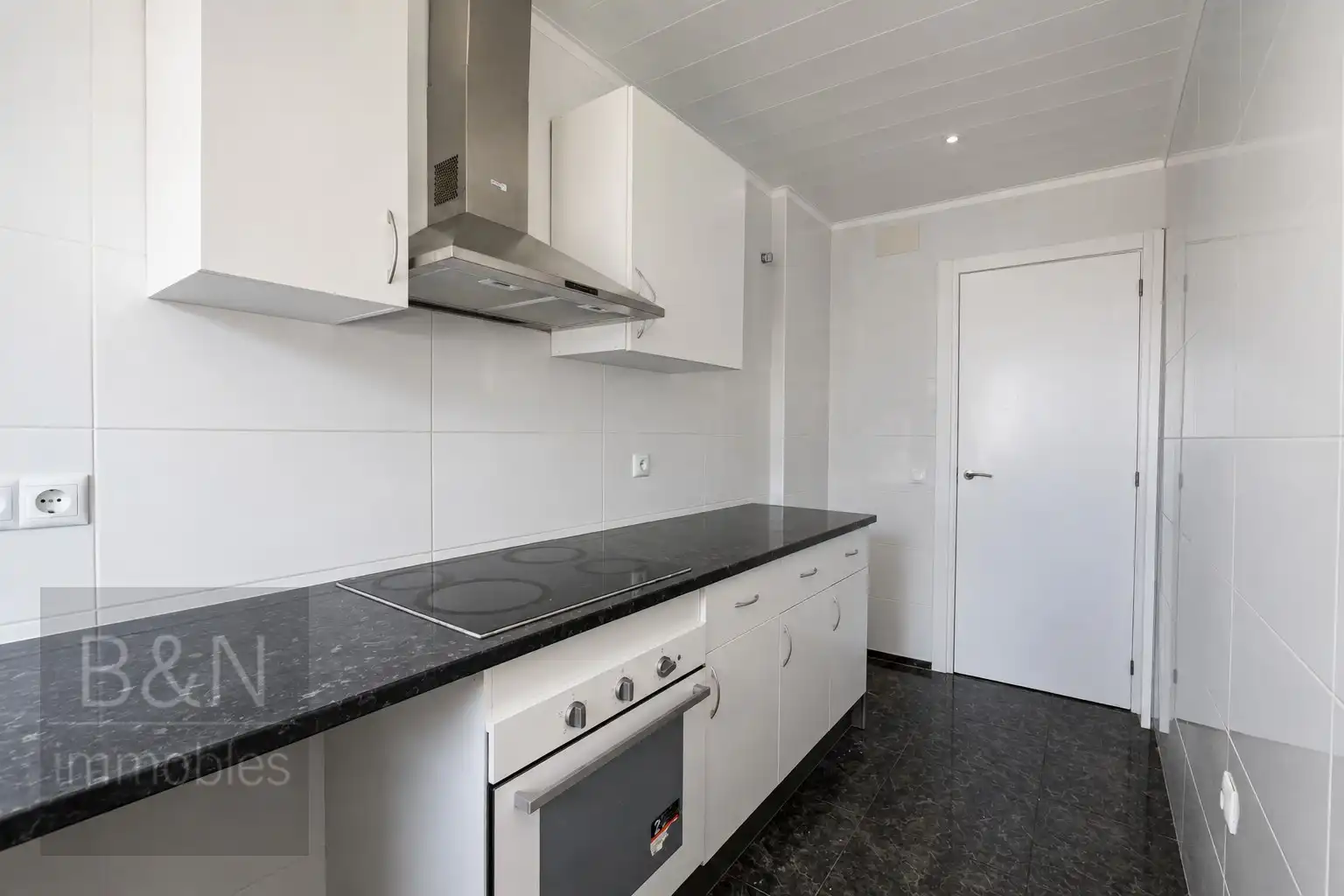 Cocina de Piso en venta en Terrassa con Balcón