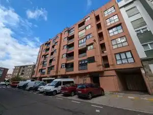 Exterior view of Flat for sale in Palencia  with Heating, Parquet flooring and Storage room