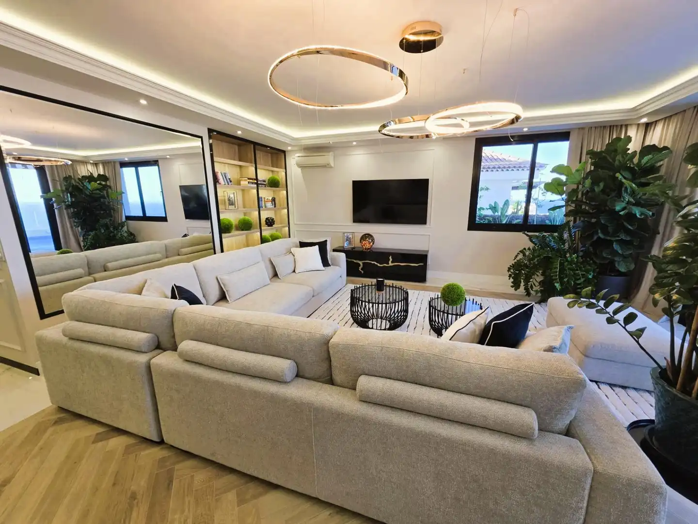 Living room of Houses for sale in Adeje  with Air Conditioner, Private garden and Terrace