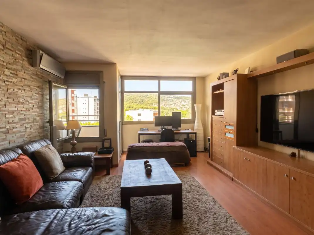 Wohnzimmer von Wohnung zum Verkauf in Gavà mit Klimaanlage und Terrasse