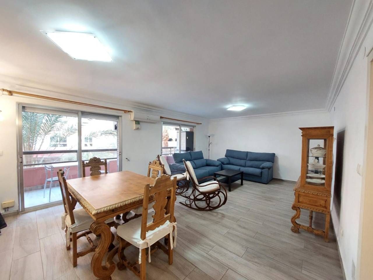 Living room of Flat to rent in Alicante / Alacant  with Air Conditioner and Furnished