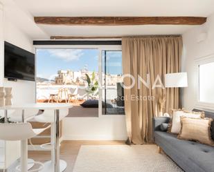 Bedroom of Attic to rent in  Barcelona Capital  with Air Conditioner, Heating and Terrace