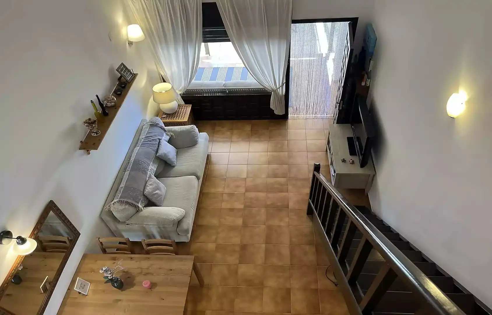 Sala de estar de Casa o chalet en venta en Garrigàs con Terraza y Amueblado