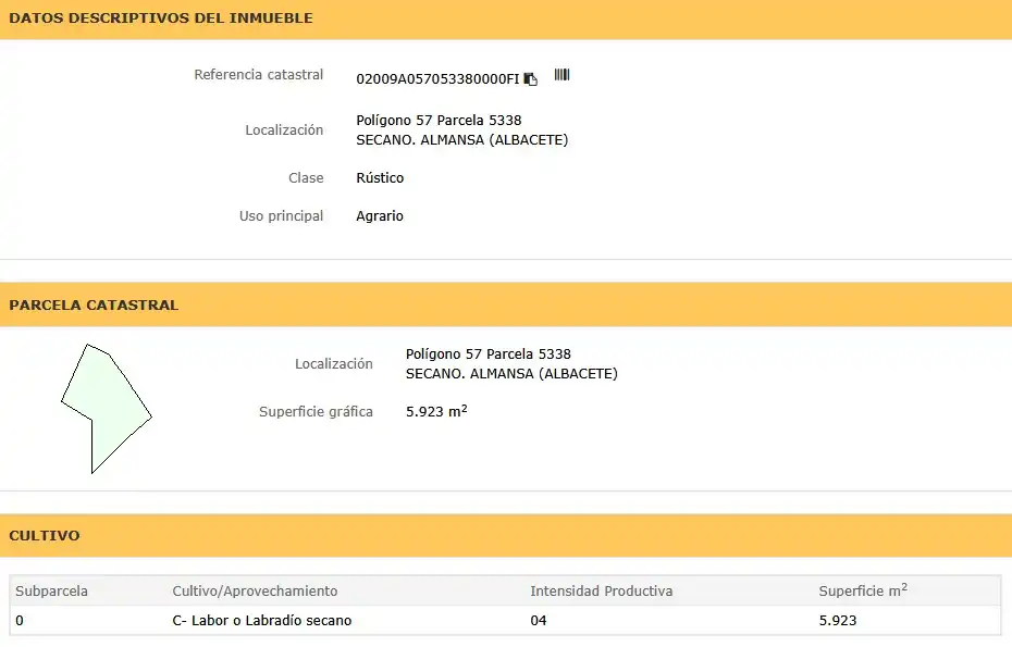 Rustikales Grundstück zum Verkauf in N-430 590KA, imagen 4