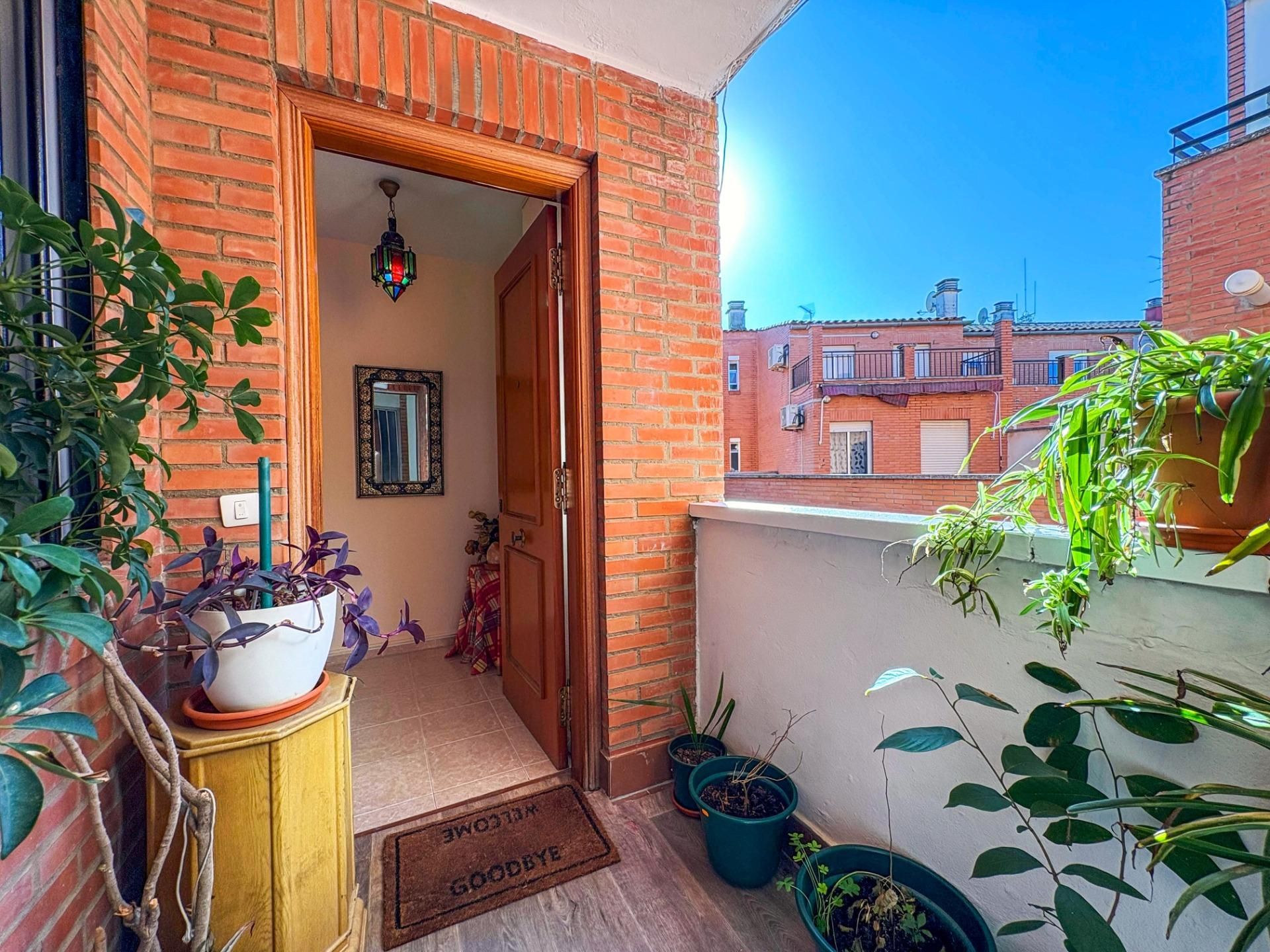 Balcony of Duplex for sale in Badajoz Capital  with Air Conditioner