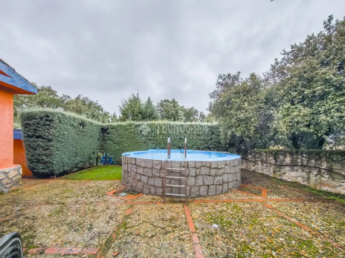 Jardín de Casa o chalet en venta en Nuevo Baztán con Aire acondicionado, Calefacción y Piscina