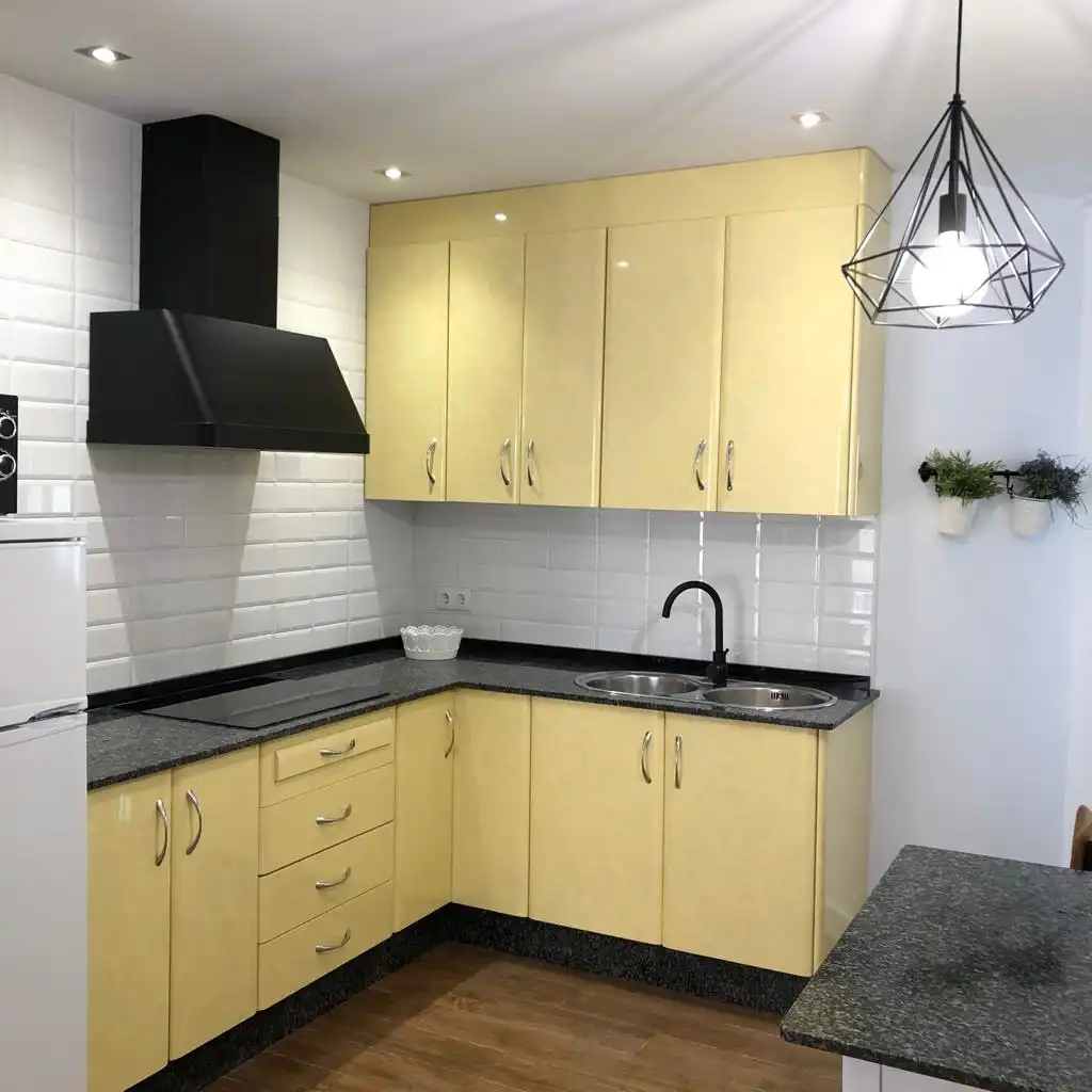Küche von Wohnung zur Miete in Chipiona mit Klimaanlage, Heizung und Möbliert