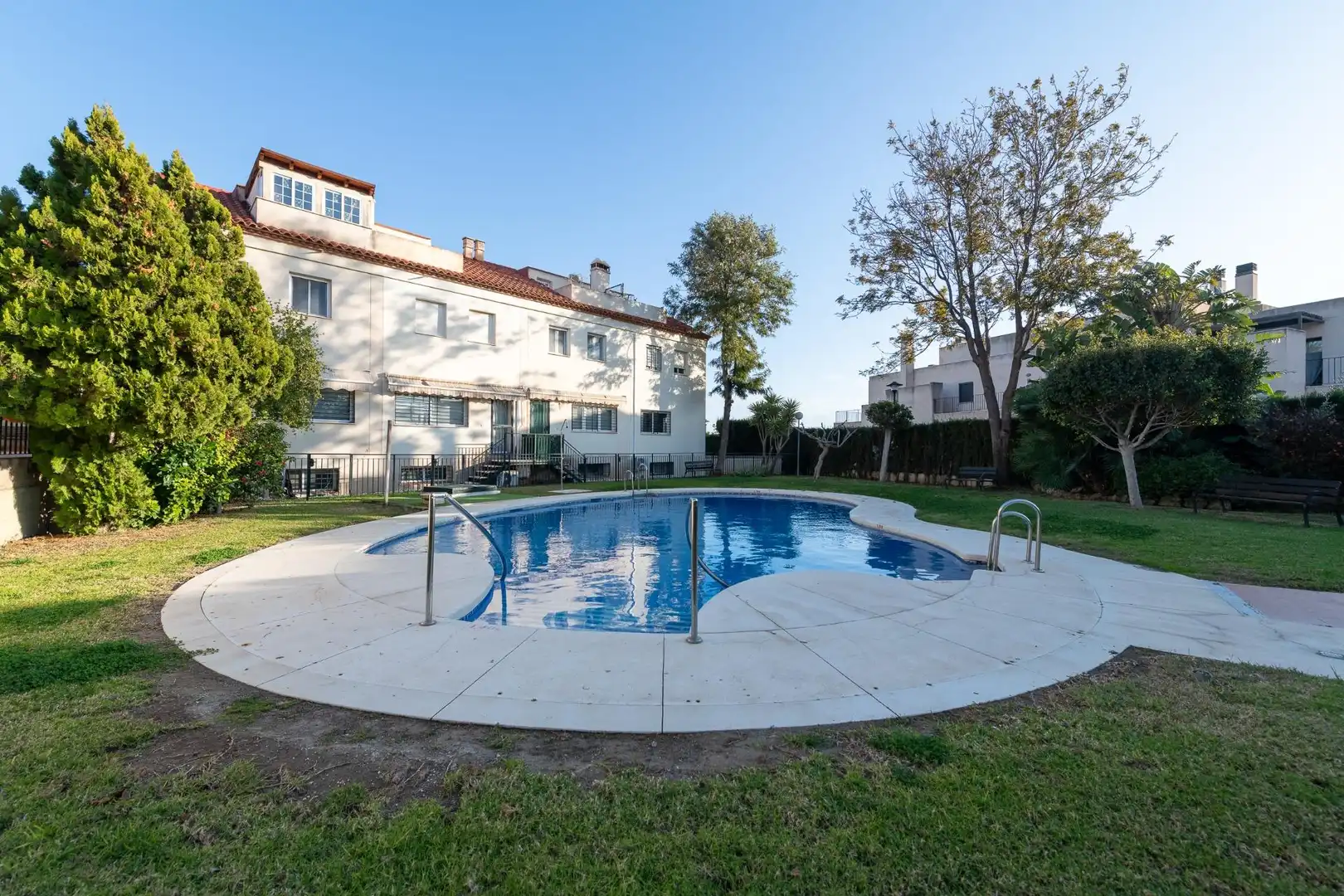 Jardín de Casa adosada en venta en Rincón de la Victoria con Aire acondicionado, Jardín privado y Piscina comunitaria