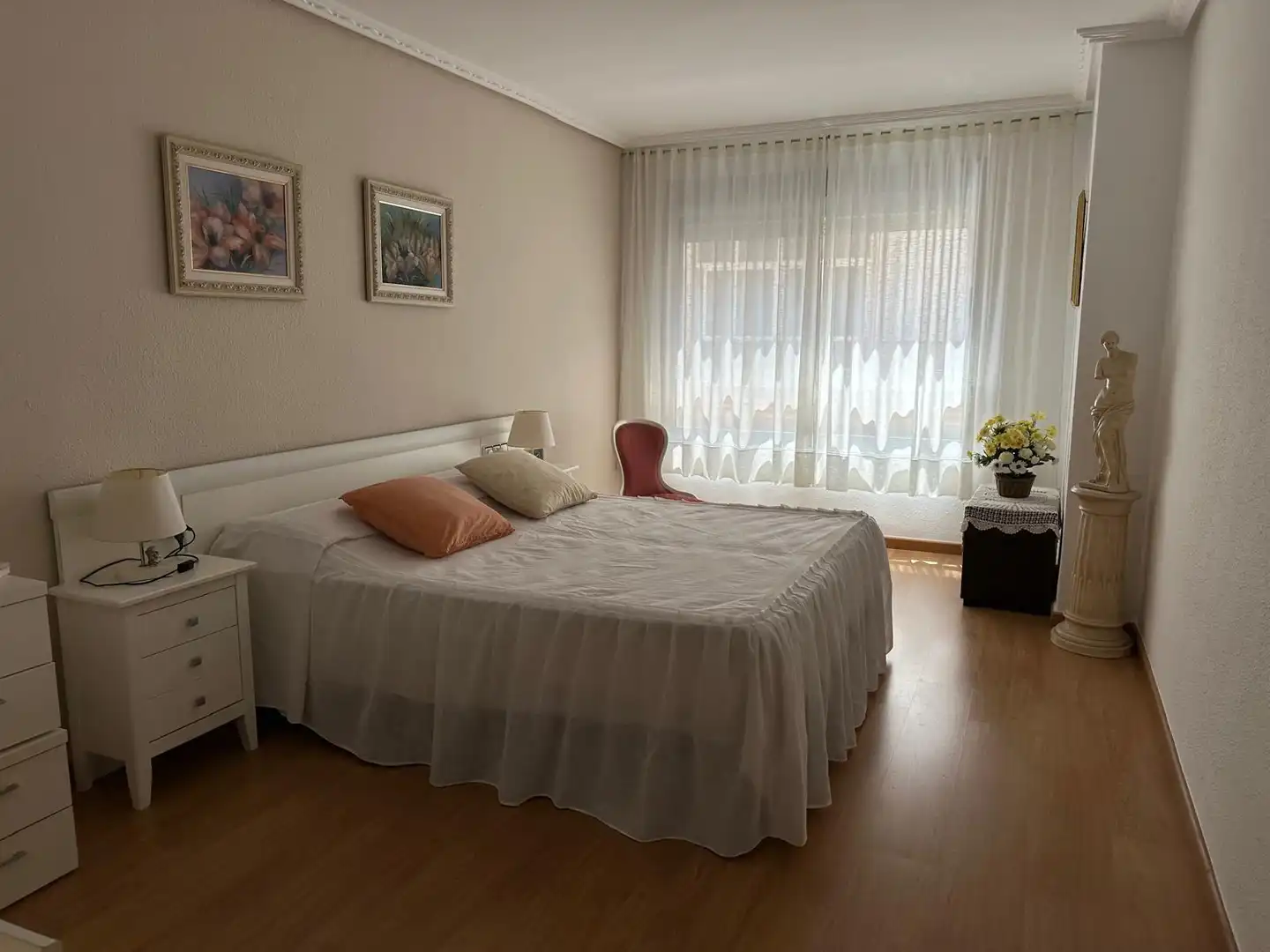 Bedroom of Flat for sale in Llíria  with Air Conditioner, Parquet flooring and Terrace