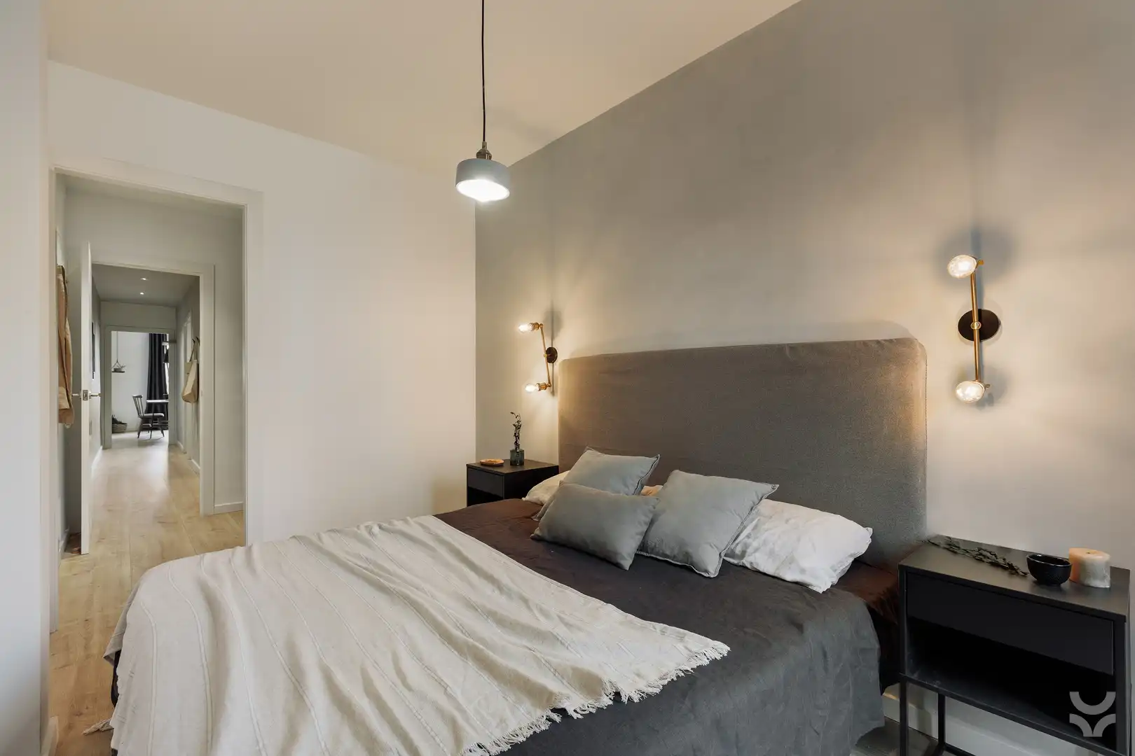 Bedroom of Apartments for rent in Barcelona  with Air Conditioner, Heating and Furnished