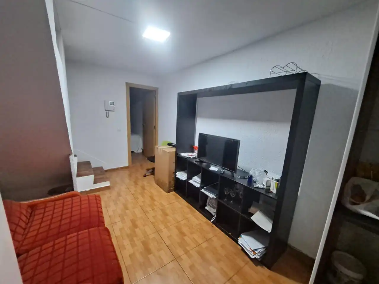 Sala de estar de Piso en venta en Madrid