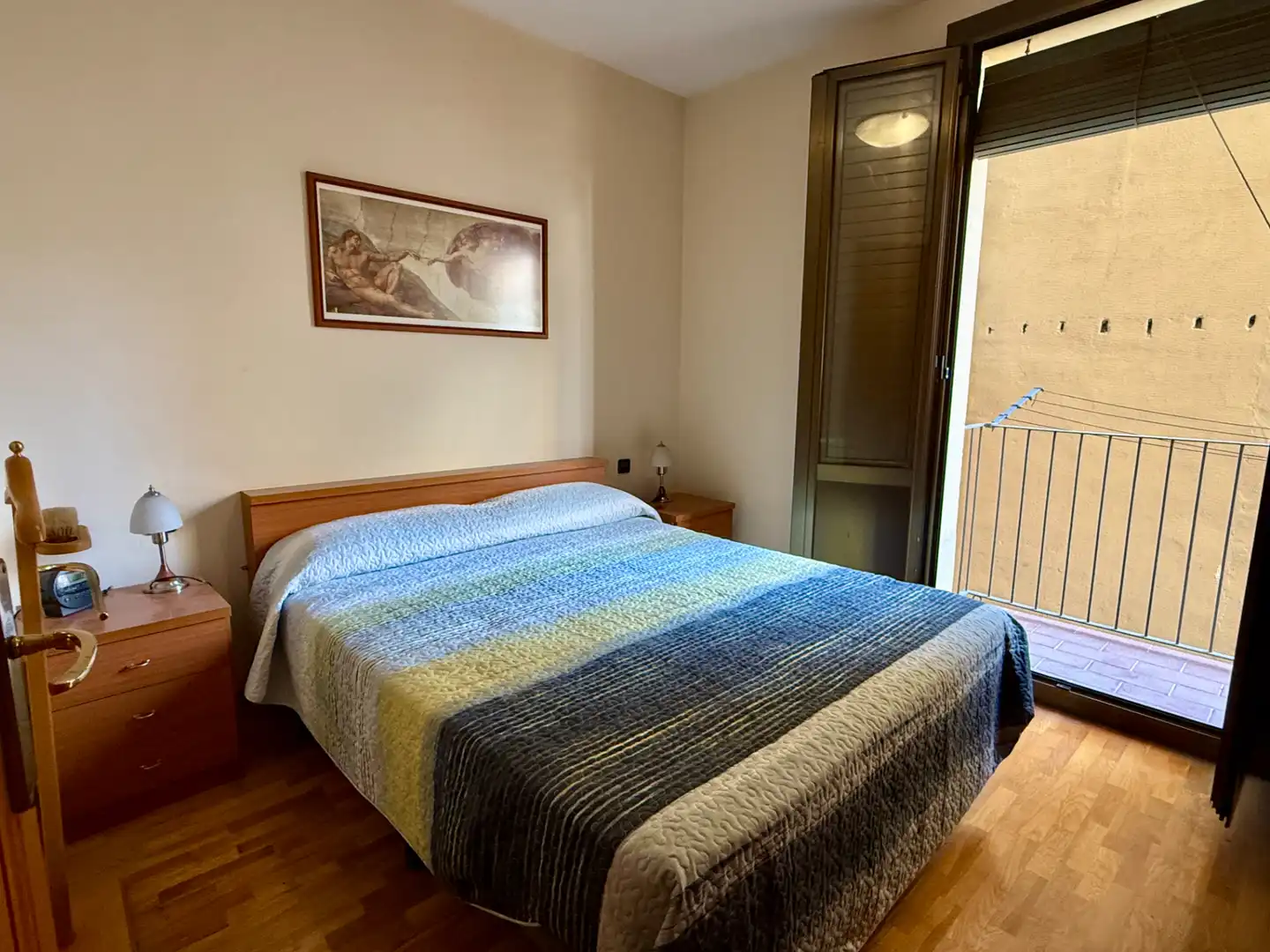 Bedroom of Flat for sale in Barcelona  with Heating, Parquet flooring and Furnished