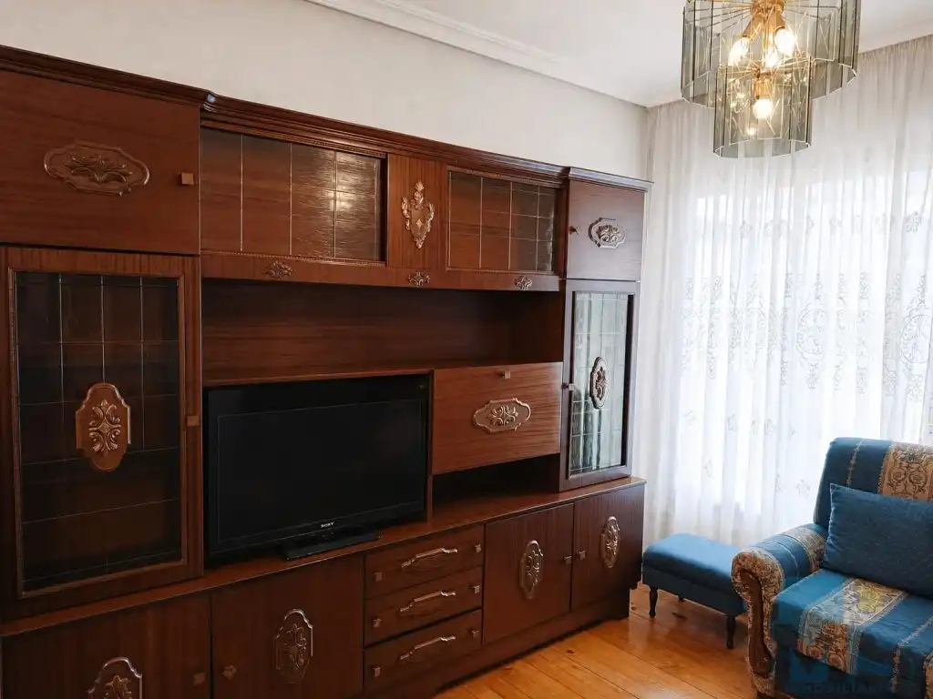 Sala de estar de Piso en venta en Errenteria con Amueblado y Balcón