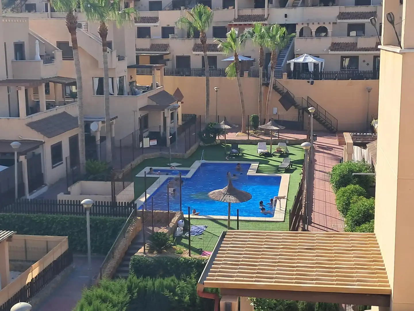 Schwimmbecken von Dachboden zum Verkauf in Águilas mit Klimaanlage, Heizung und Privatgarten