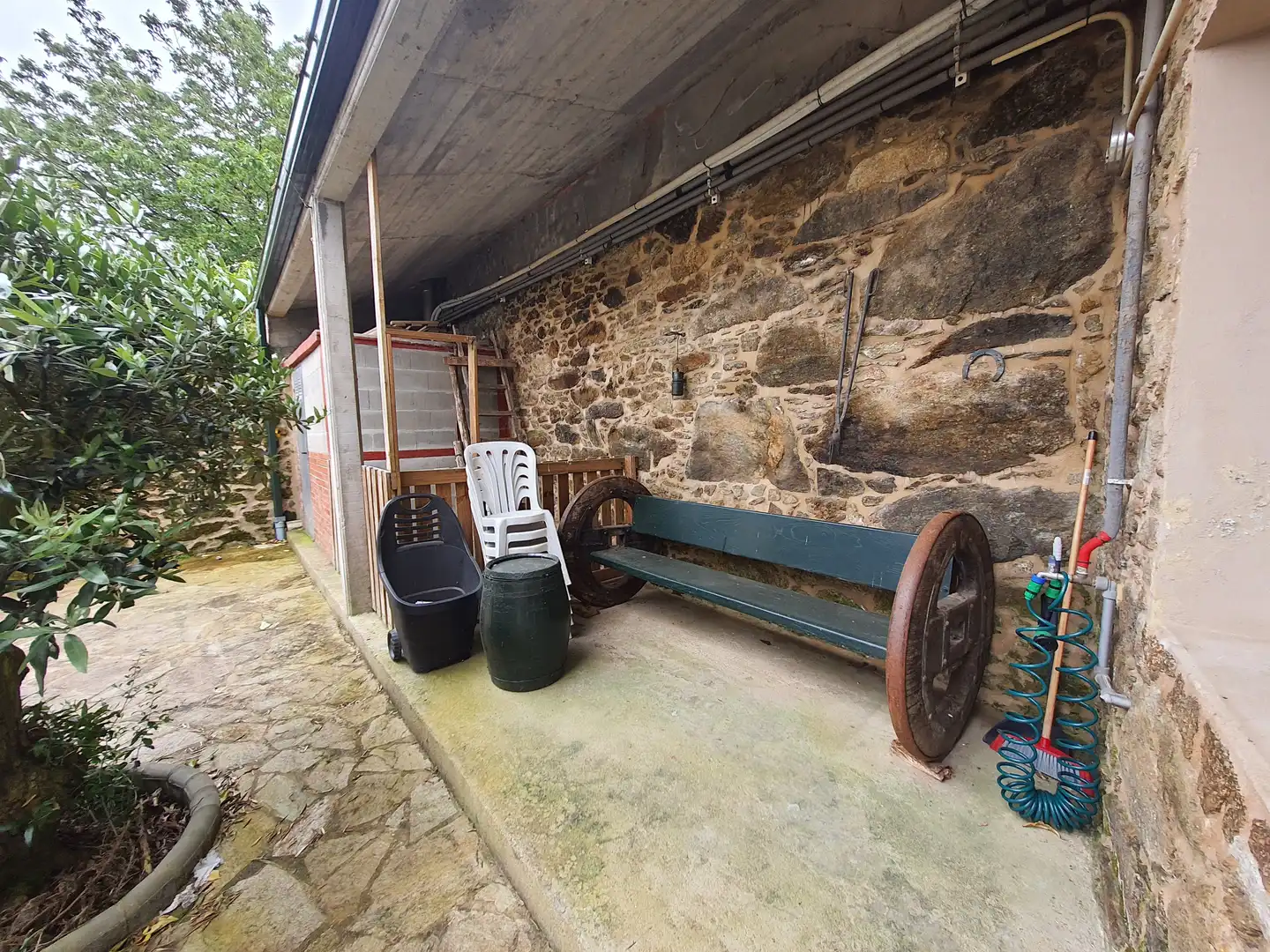 Terrace of Country homes for sale in Carballo  with Heating, Terrace and Oven