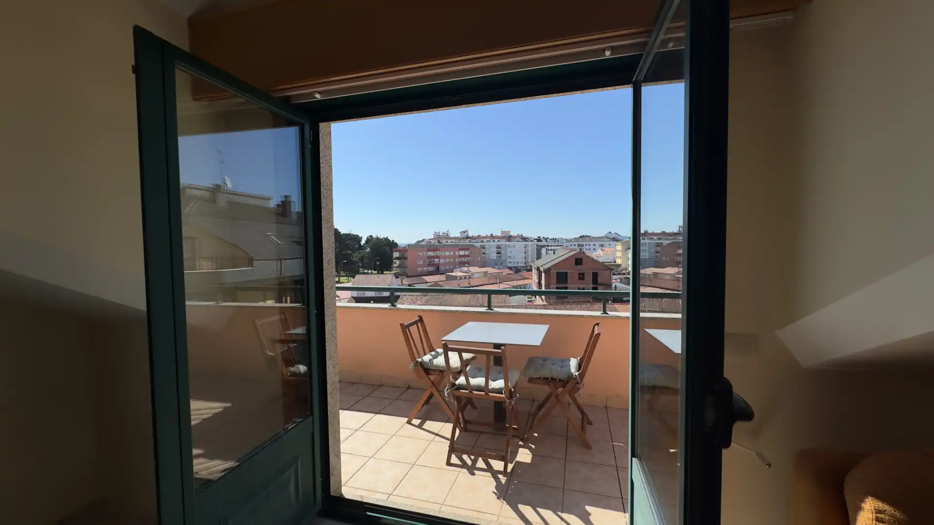 Terrace of Attic for sale in Ares  with Parquet flooring, Terrace and Furnished