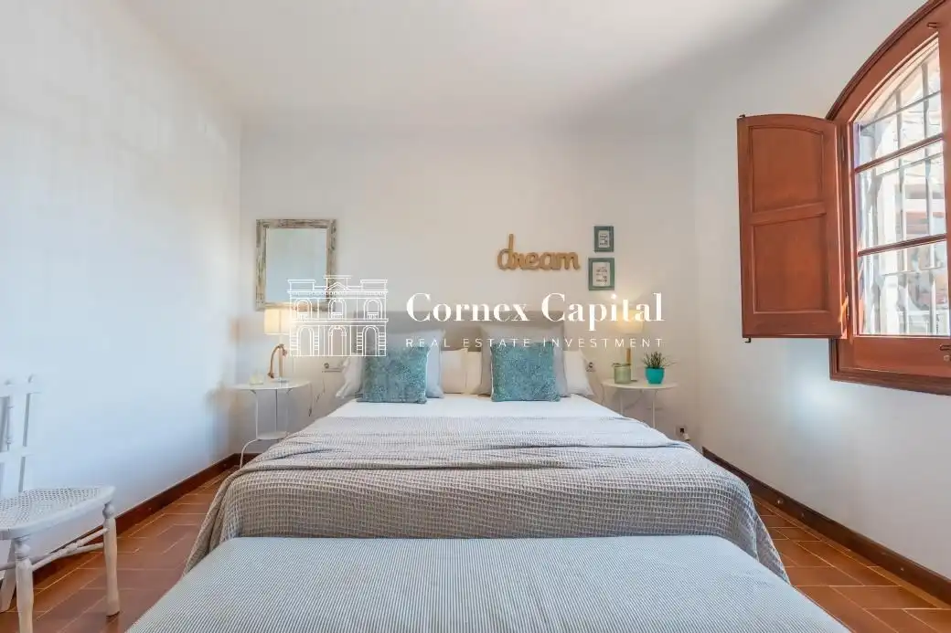 Habitación de Finca rústica de alquiler en Fontanilles con Aire acondicionado, Calefacción y Jardín privado
