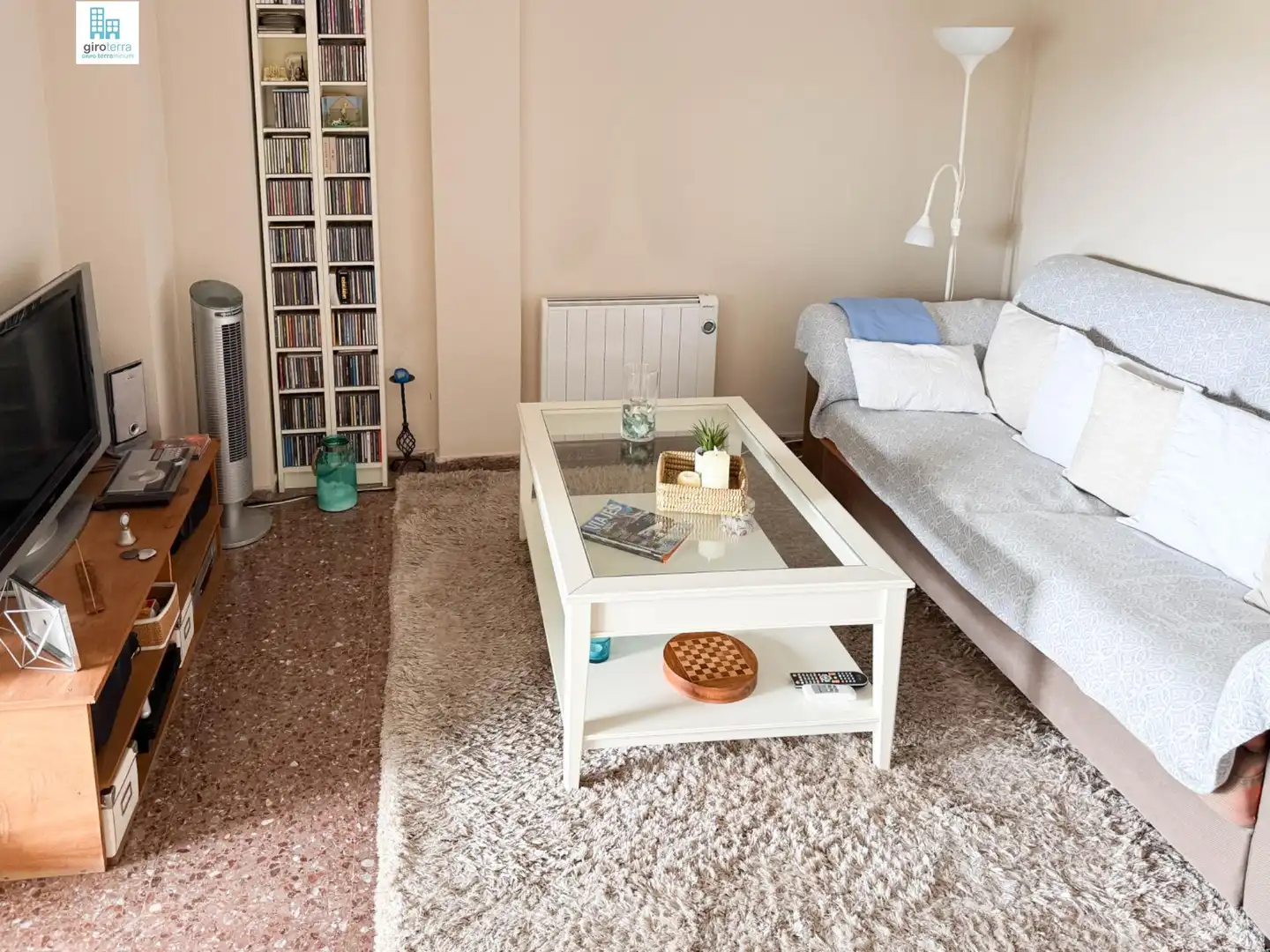 Wohnzimmer von Dachboden zum Verkauf in Blanes mit Terrasse