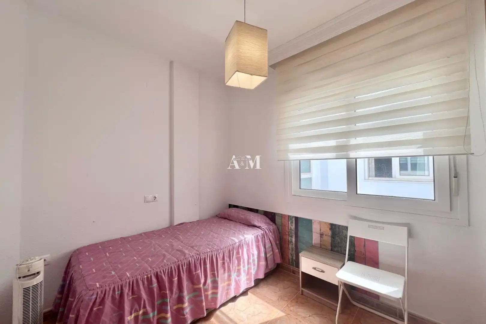 Schlafzimmer von Wohnung zur Miete in San Pedro del Pinatar mit Klimaanlage, Heizung und Terrasse