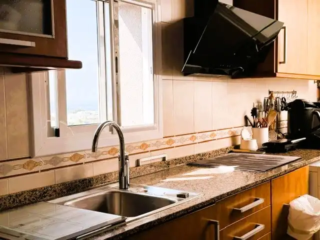 Cuina de Pis en venda en Montgat amb Aire condicionat, Calefacció i Parquet