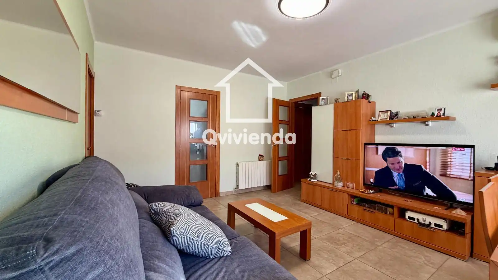 Living room of Flat for sale in Terrassa  with Air Conditioner, Heating and Terrace