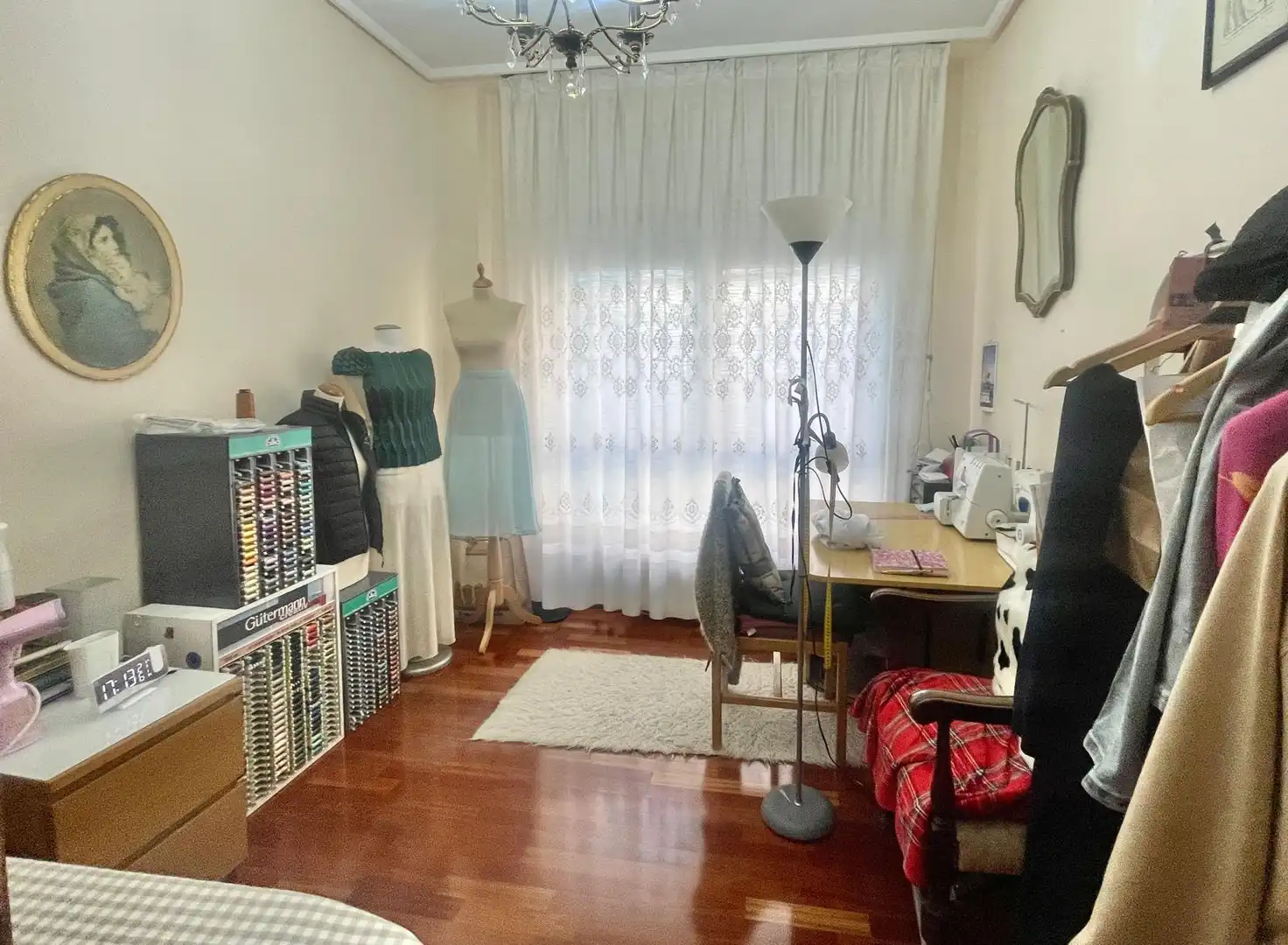 Bedroom of Flat for sale in Bilbao   with Heating, Terrace and Furnished