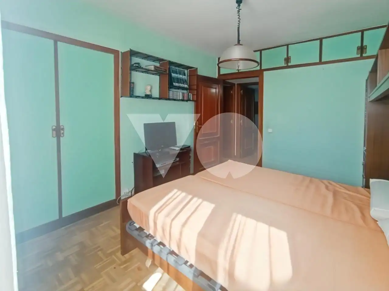 Schlafzimmer von Wohnung zum Verkauf in Madrid mit Heizung, Parkett und Terrasse