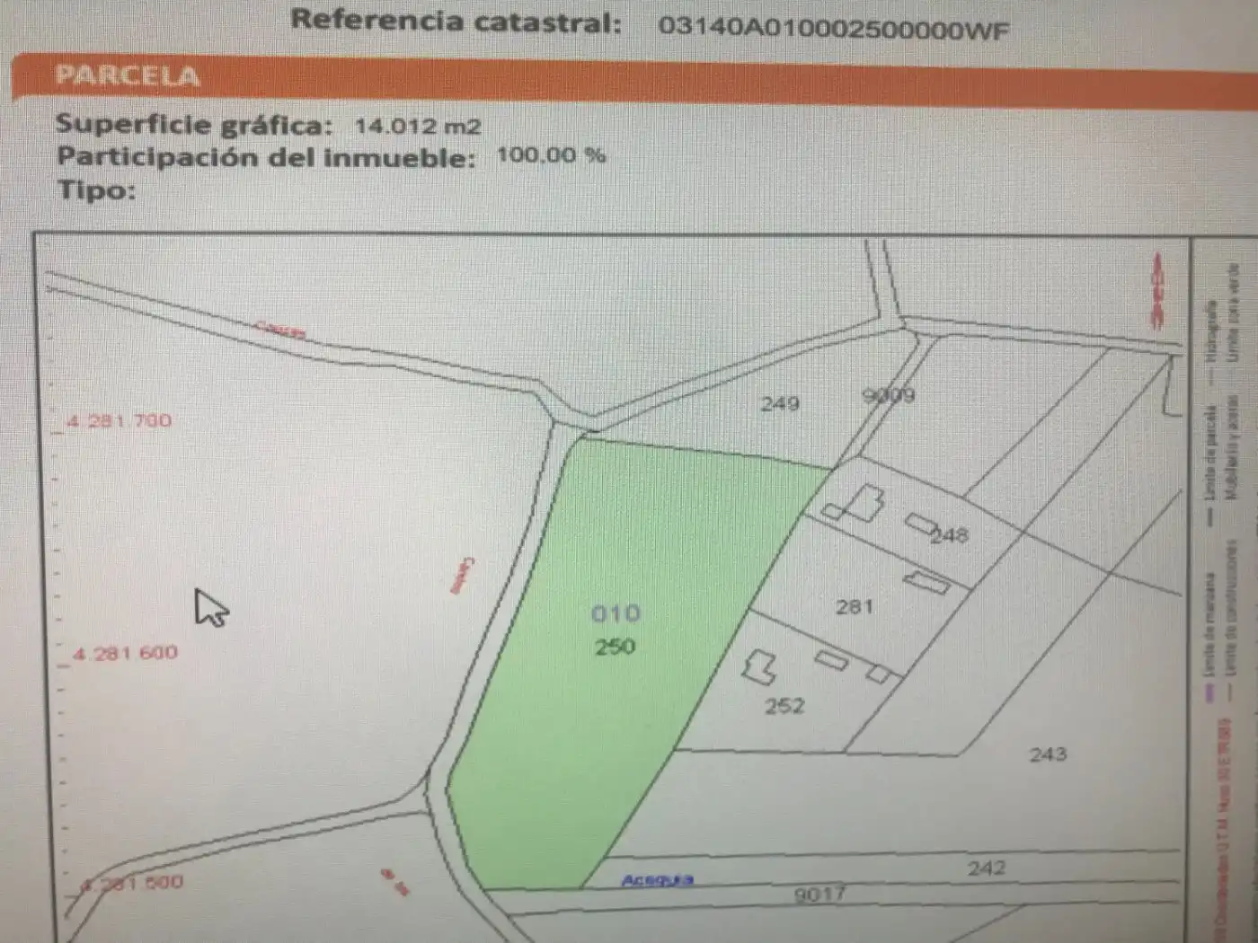 Grundstücke zum Verkauf in Villena