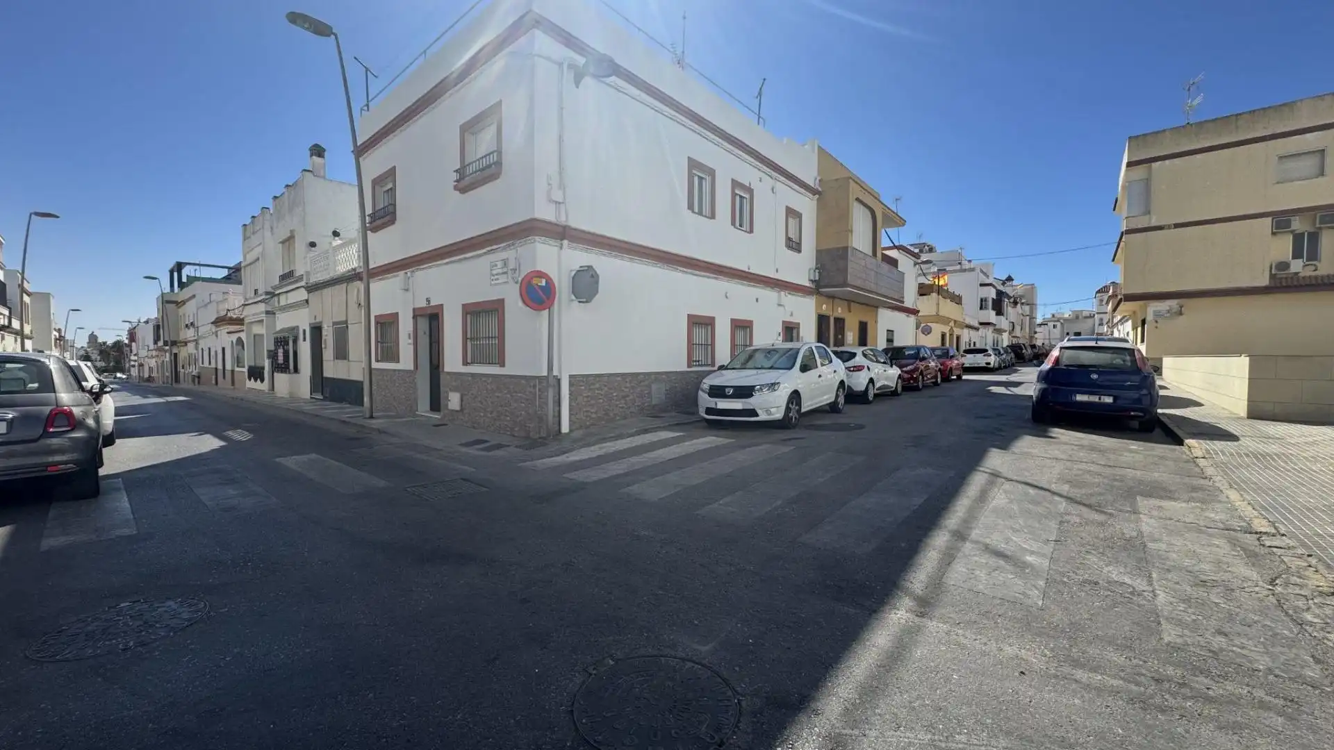 Exterior view of Flat for sale in Rota  with Air Conditioner